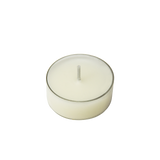 Bulk Buy Unscented SOY WAX Tealights, Soy Wax Tealight Candles - (100pc per set) - Top-Down View