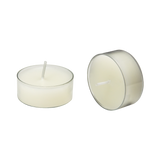 Bulk Buy Unscented SOY WAX Tealights, Soy Wax Tealight Candles - (100pc per set) - 45-Degree Angle