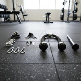 Pulley System Cable Attachment Pull Down Machine DIY Home Gym Workout Kit - Front View