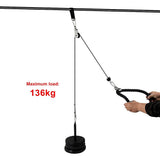 Pulley System Cable Attachment Pull Down Machine DIY Home Gym Workout Kit - Low Angle