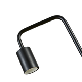 Modern Table lamp Desk Light Bedside Bedroom Black - 45-Degree Angle