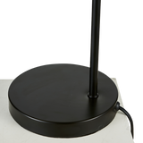 Modern Table lamp Desk Light Bedside Bedroom Black - Rear View
