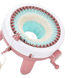 DIY Knitting Machine Smart Weaving Knit Rotating Kids Toy Scarf Sock Hat Gift - Rear View