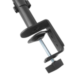 Monitor Mount & Laptop and Tablet Shelf Stands Holders Adjustable Workspace Arm - Rear View