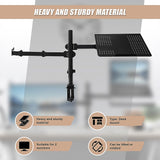 Monitor Mount & Laptop and Tablet Shelf Stands Holders Adjustable Workspace Arm - Extra Image