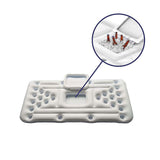 Big PVC Inflatable Beer Pong Raft Floating Pool Party Pong Game Table Lounge Toy - Rear View