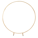2M Wedding Hoop Round Circle Arch Backdrop Flower Display Stand Frame Background - 45-Degree Angle
