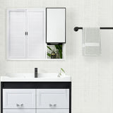 Tiles 3D Peel and Stick Wall Tile Stereoscopic Crystal White 10 Sheets - Close-Up Angle