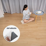 Vinyl Floor Tiles Self Adhesive Flooring Oak Wood Grain 16 Pack 2.3SQM - 45-Degree Angle