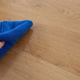 Vinyl Floor Tiles Self Adhesive Flooring Oak Wood Grain 16 Pack 2.3SQM - Low Angle