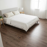 Vinyl Floor Tiles Self Adhesive Flooring Black Walnut Wood Grain 16 Pack 2.3SQM