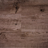 Vinyl Floor Tiles Self Adhesive Flooring Black Walnut Wood Grain 16 Pack 2.3SQM - Front View