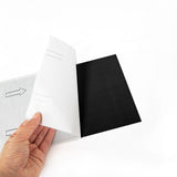 Vinyl Floor Tiles Self Adhesive Flooring Black Walnut Wood Grain 16 Pack 2.3SQM - 45-Degree Angle