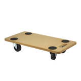 200kg Heavy Duty Hand Dolly Furniture Wooden Trolley Cart Moving Platform Mover - Extra Image