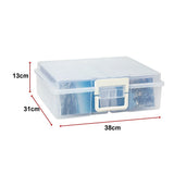 Jumbo Photo Storage Box 1600 4x6 Picture Album Organizer Container Craft Case - Extra Image