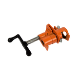 3/4 Wood Gluing Pipe Clamp Set (4 Pack) Heavy Duty PRO Woodworking Cast Iron - Rear View