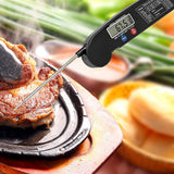 Digital Food Thermometer BBQ Tool Cooking Meat Kitchen Temperature Magnet - Front View