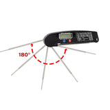Digital Food Thermometer BBQ Tool Cooking Meat Kitchen Temperature Magnet - Rear View