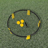 Mini Volleyball Set Outdoor Game Garden Beach Net Ball Kit Sport Toys - 45-Degree Angle