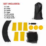 Mini Volleyball Set Outdoor Game Garden Beach Net Ball Kit Sport Toys - Extra Image