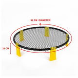 Mini Volleyball Set Outdoor Game Garden Beach Net Ball Kit Sport Toys - Extra Image