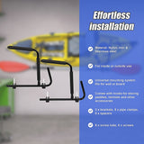 Pair Kayak Storage Rack Hanger Supporter Carrier Surfboard Holder Wall Bracket - Extra Image