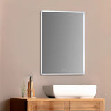 Smart Mirror Bathroom Vanity LED Lighted Wall Mirror 800x600mm - Rear View