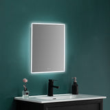 Smart Mirror Bathroom Vanity LED Lighted Wall Mirror 800x600mm - Rear View