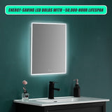 Smart Mirror Bathroom Vanity LED Lighted Wall Mirror 800x600mm - Extra Image