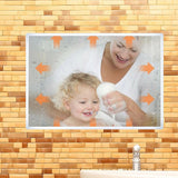 Smart Mirror Bathroom Vanity LED Lighted Wall Mirror 1000x700mm - Rear View