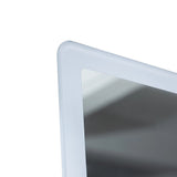 Smart Mirror Bathroom Vanity LED Lighted Wall Mirror 1000x700mm - Close-Up Angle