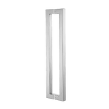 Entrance Door Pull Handle Brushed satin 800mm