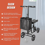 Knee Walker Scooter Mobility Alternative Crutches Wheelchair Portable - Extra Image