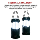 LED Camping Lantern, Super Bright Portable 2 Pack - Close-Up Angle