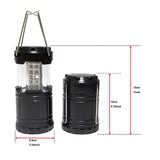 LED Camping Lantern, Super Bright Portable 2 Pack - Low Angle