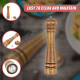 10 Manual Pepper Grinder Multipurpose Flavouring Bottle Cruet Kitchen Tools - Low Angle