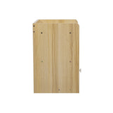Bedside Tables Drawers Side Table Bedroom Furniture Nightstand Wood Unit - Rear View