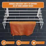 Pull Out Clothes Airer – Expanding Laundry Drying Line for Caravan, RV & Home - Extra Image