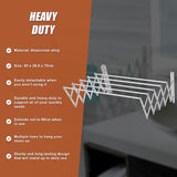 Pull Out Clothes Airer – Expanding Laundry Drying Line for Caravan, RV & Home - Extra Image