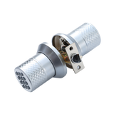 Digital Electronic Code Door Lock Keyless Entry Keypad Programmable Lock Knob - Top-Down View