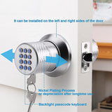 Digital Electronic Code Door Lock Keyless Entry Keypad Programmable Lock Knob - Extra Image