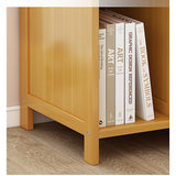 Bamboo Bedside Table Nightstand Storage Bedroom Sofa Side Stand - Front View