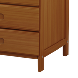 Bamboo Bedside Table Nightstand Storage Bedroom Sofa Side Stand - 45-Degree Angle