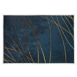200x300cm Large Floor Blue Teal Rug – Modern Area Carpet for Bedroom & Lounge