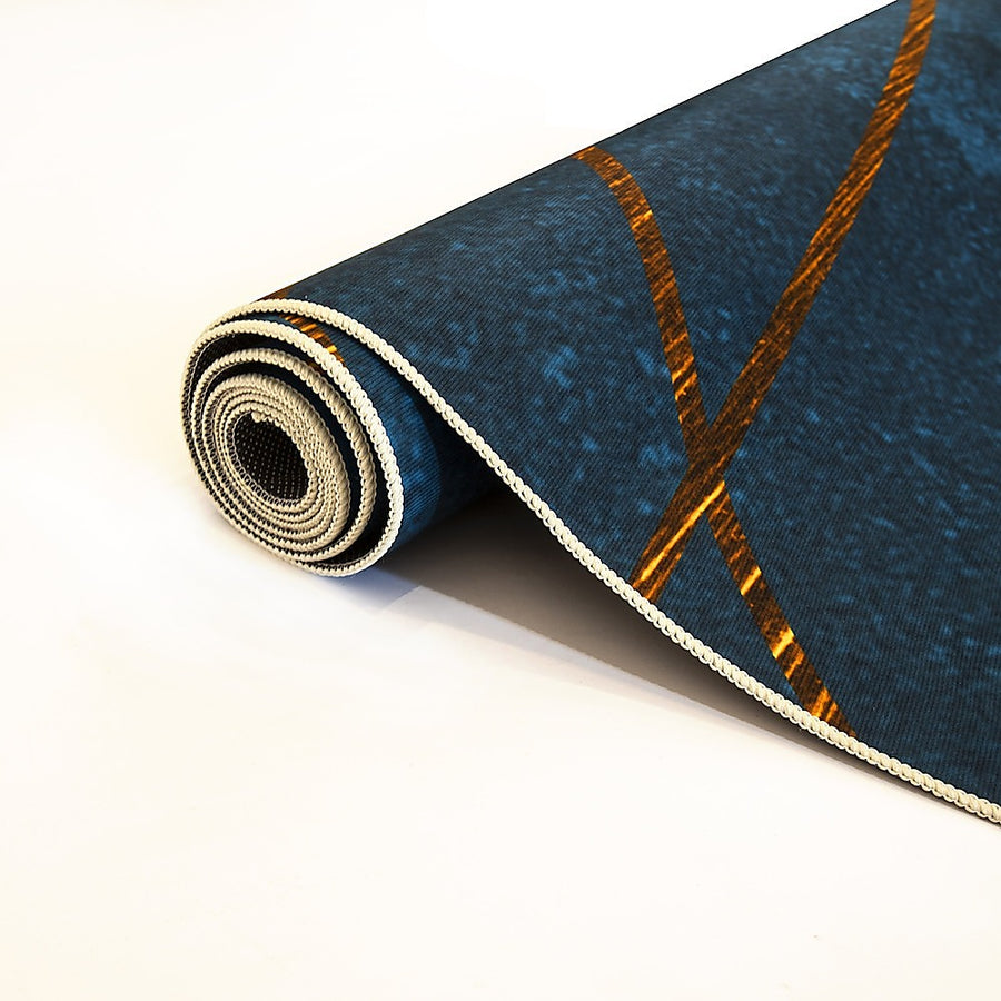 200x300cm Large Floor Blue Teal Rug – Modern Area Carpet for Bedroom & Lounge