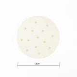 500pcs Patty Paper Baking Burger Wax Discs Nonstick BBQ Burger Paper 13cm - Rear View