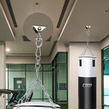 360 Degree Swivel Swing Hanger with Stainless Steel Hook for Ceiling Heavy Duty Hanging Gym Equipment - Front View