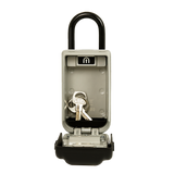 Security 4 Digit Combination Cable Lock Box With Luminous Dials - 45-Degree Angle