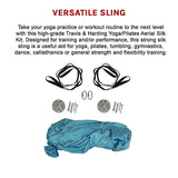 5x2.8m Yoga Pilates Aerial Silk Kit Swing Anti-Gravity Hammock - Extra Image