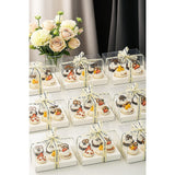 10Pcs Clear Dessert Boxes Cupcake Packaging ??Transparent Bakery Cake Gift Boxes